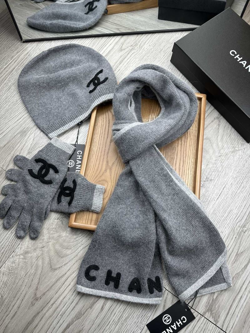 Chanel Caps Scarfs